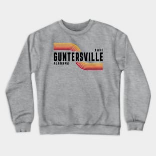 Lake Guntersville 80's Retro Crewneck Sweatshirt